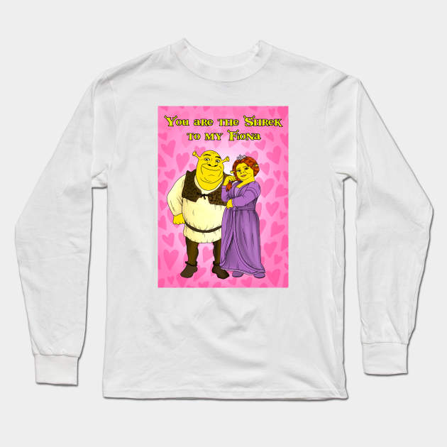 SHREK TO MY FIONA Long Sleeve T-Shirt by Poppy and Mabel